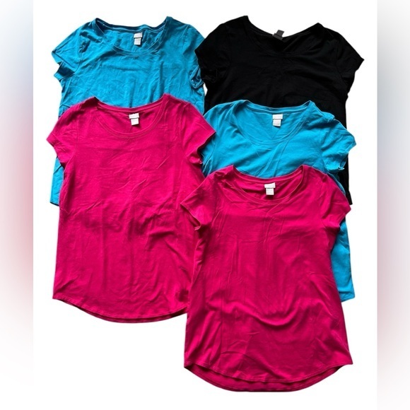 Chicos Women's Casual Tops - Black, Blue, Pink size 1 - Picture 1 of 10